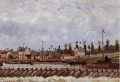 ポントワーズダム 1872年 カミーユ・ピサロ